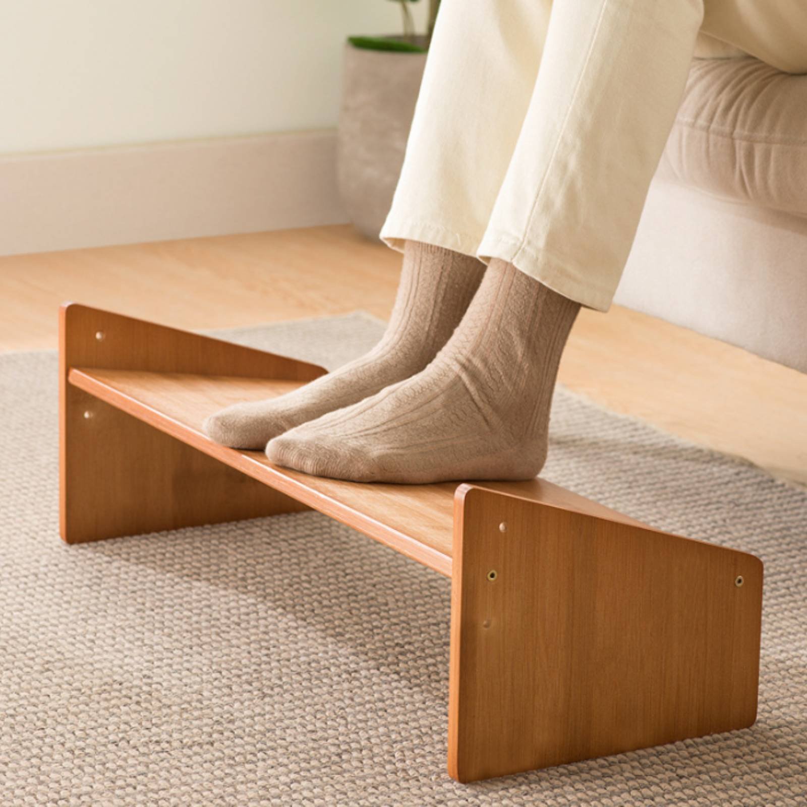 Office Furniture Commercial - Under Desk Footrest Wide Surface Office