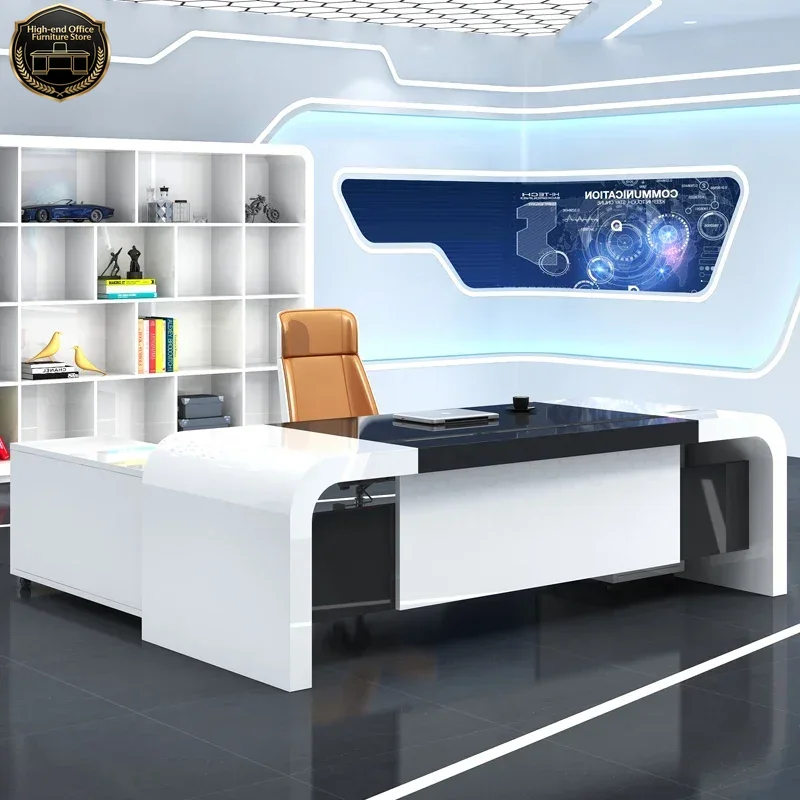 File Cabinet Lateral - Office Desk Luxury Design Boss Computer