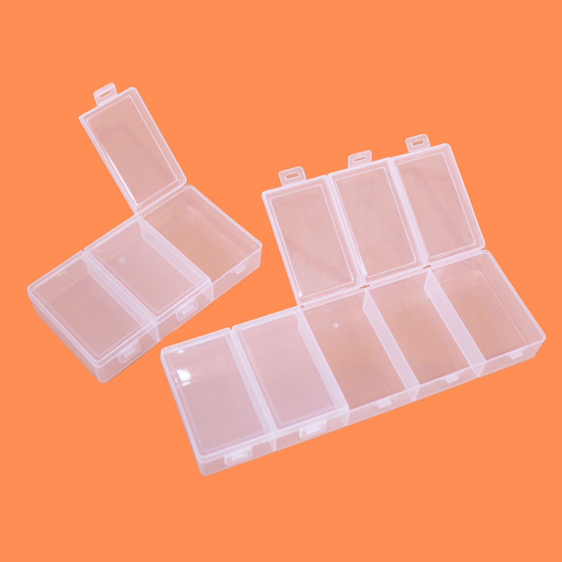 Transparent Plastic Storage Bo - Partition Screen Divider recension och pris