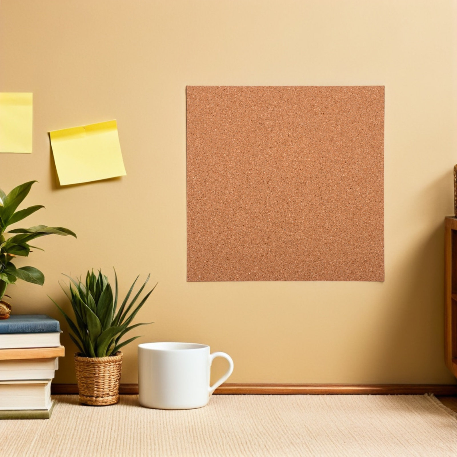 5Sheets Cork Board Wall Sheets - Bulletin Board Cork recension och pris
