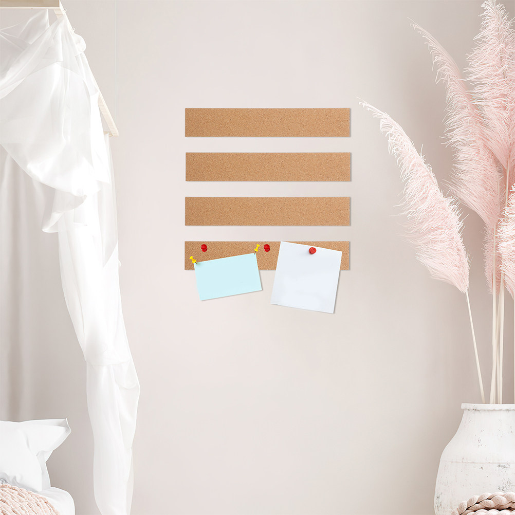 10Pcs Frameless Cork Bulletin  - Bulletin Board Cork recension och pris