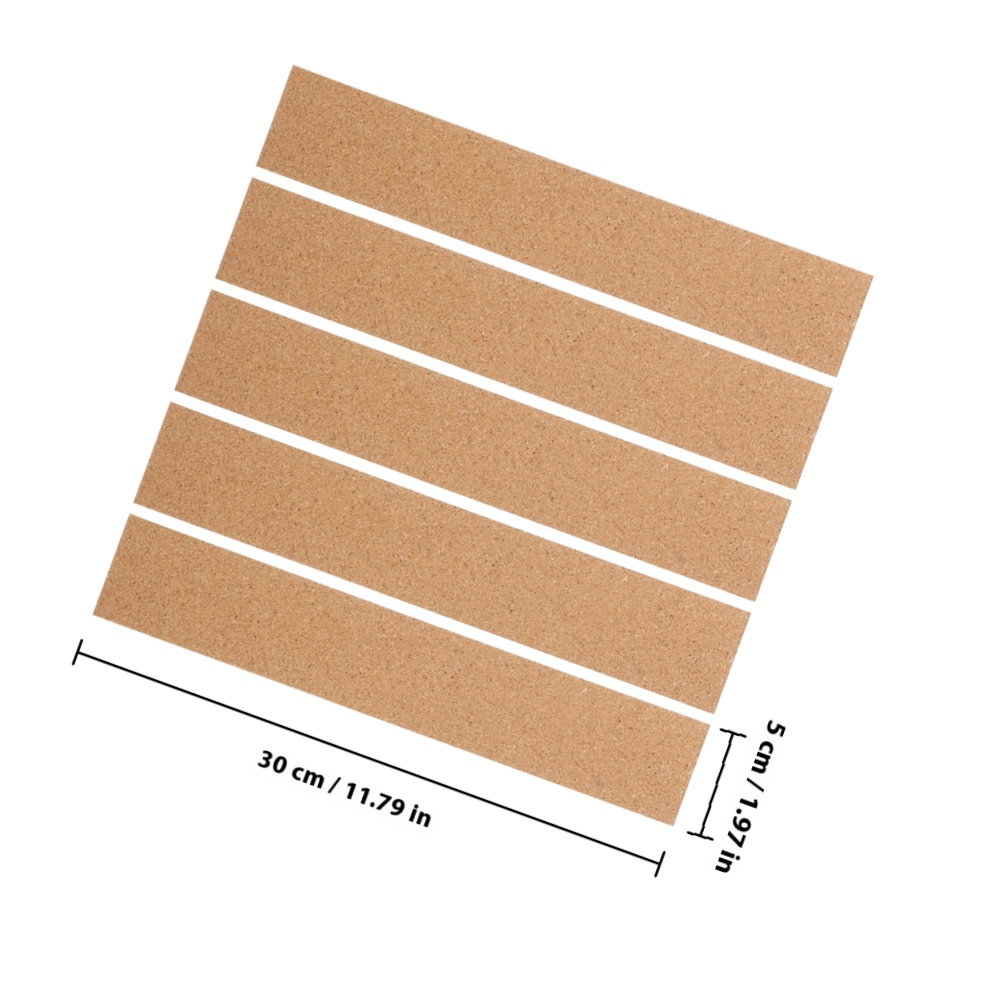 10Pcs Frameless Cork Bulletin  - Bulletin Board Cork recension och pris