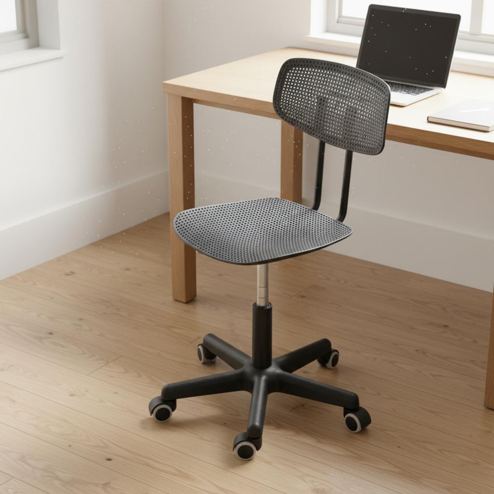 Adjustable Rolling Desk Chair  - Office Furniture Commercial recension och pris
