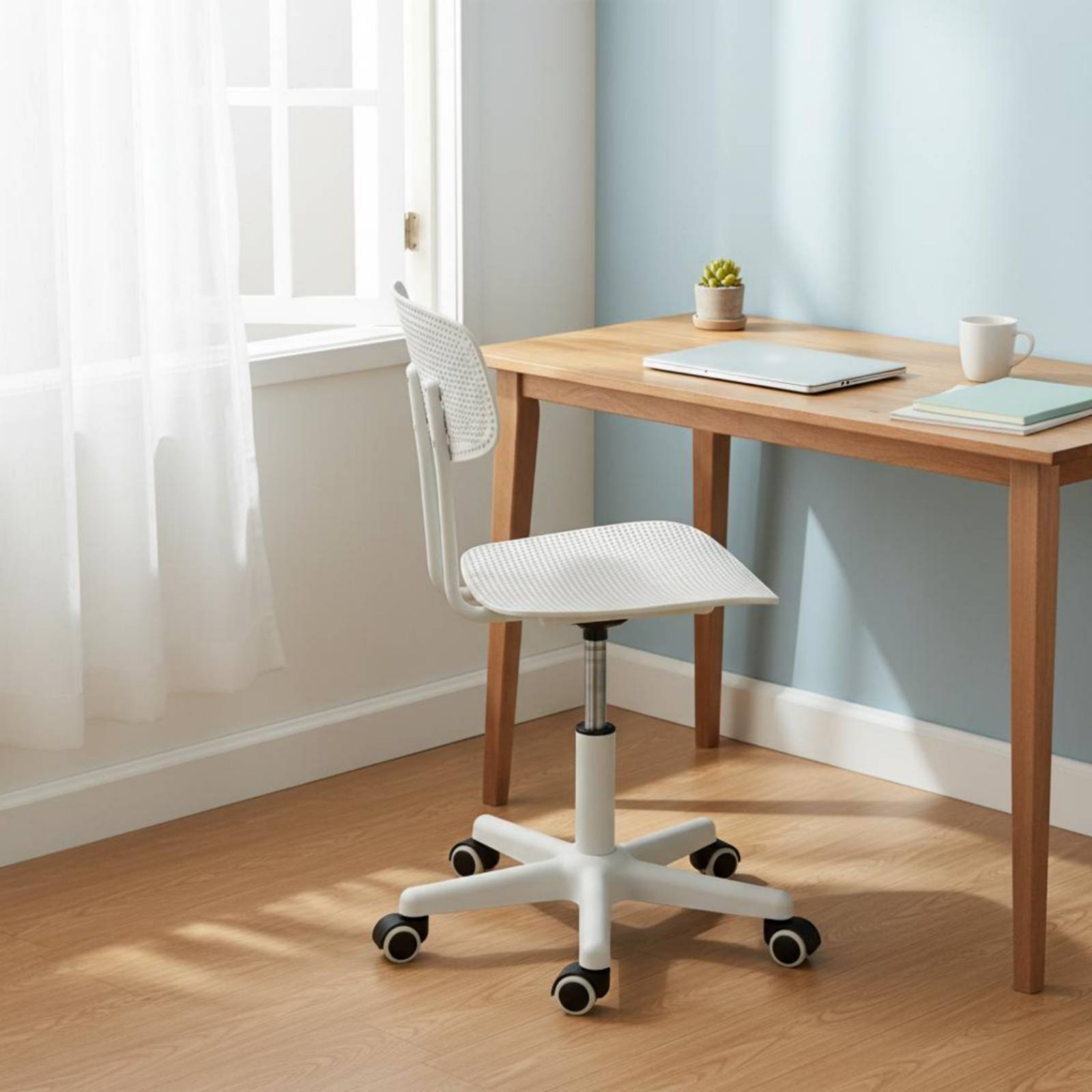 Adjustable Rolling Desk Chair  - Office Furniture Commercial recension och pris
