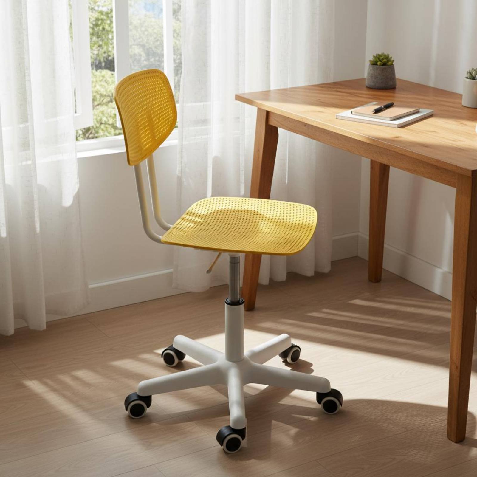 Adjustable Rolling Desk Chair  - Office Furniture Commercial recension och pris