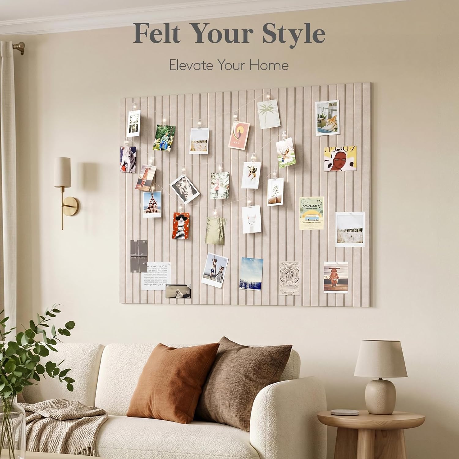 SW 6 PCS  Felt Wall Tiles，Cork - Bulletin Board Cork recension och pris