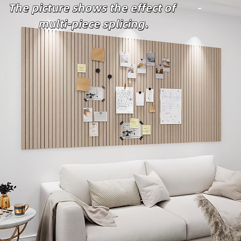 SW 6 PCS  Felt Wall Tiles，Cork - Bulletin Board Cork recension och pris
