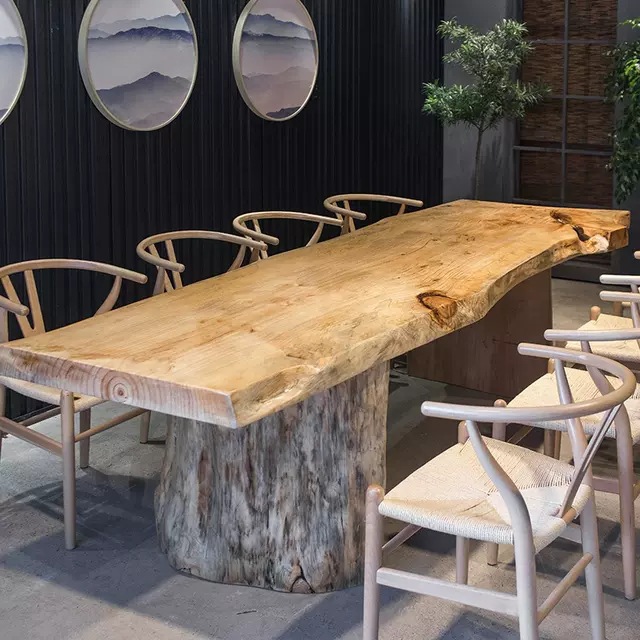 Solid wood large board table,  - Office Furniture Commercial recension och pris