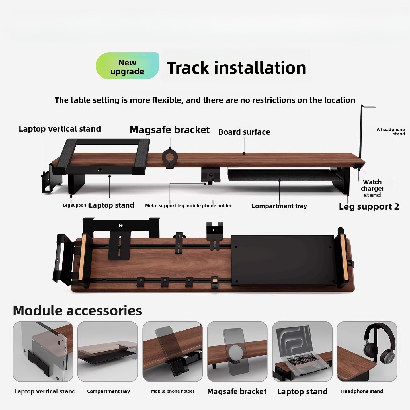 Z3 Pro Accessory Monitor Metal - Partition Screen Divider recension och pris