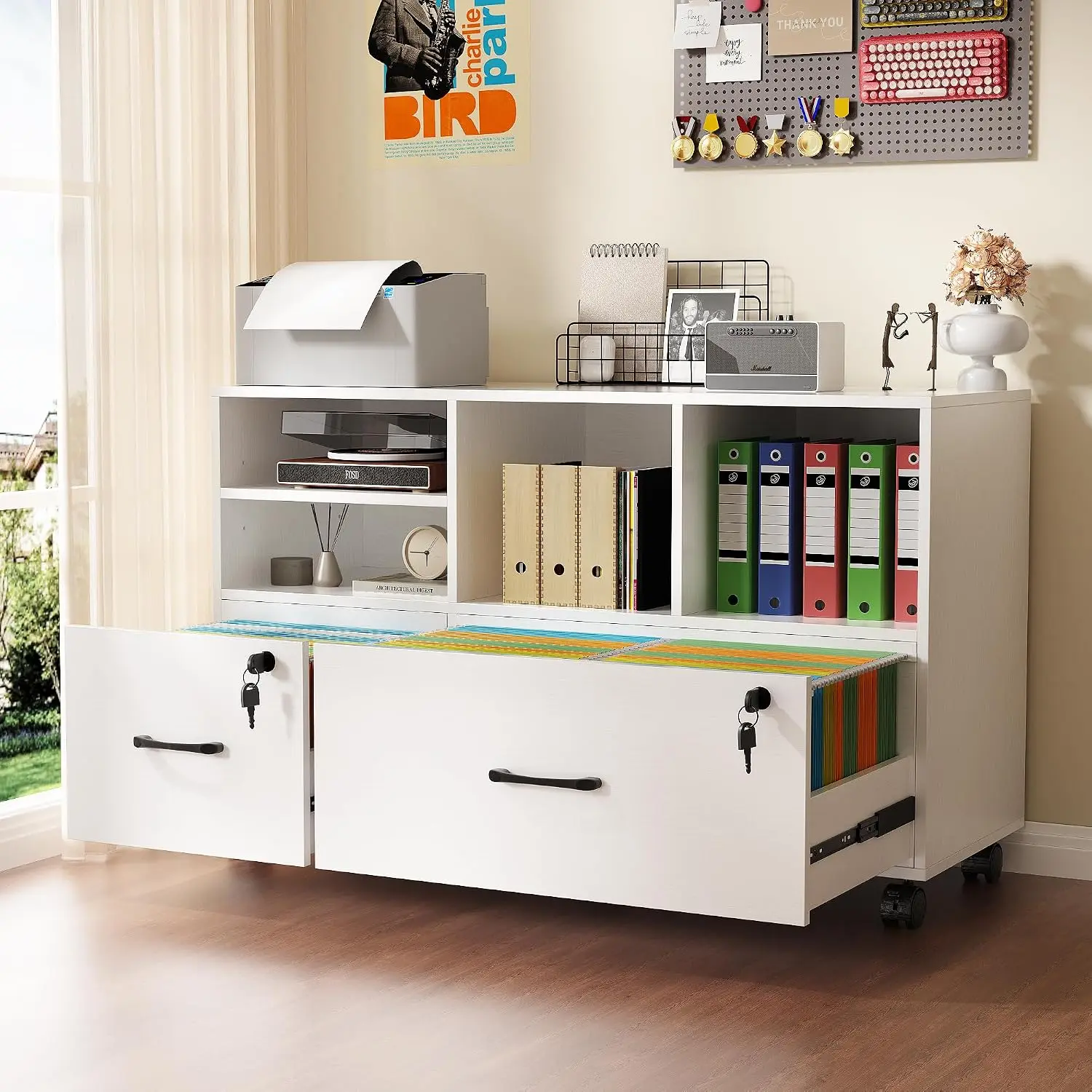 2 Drawer Mobile Lateral File C - File Cabinet Lateral recension och pris