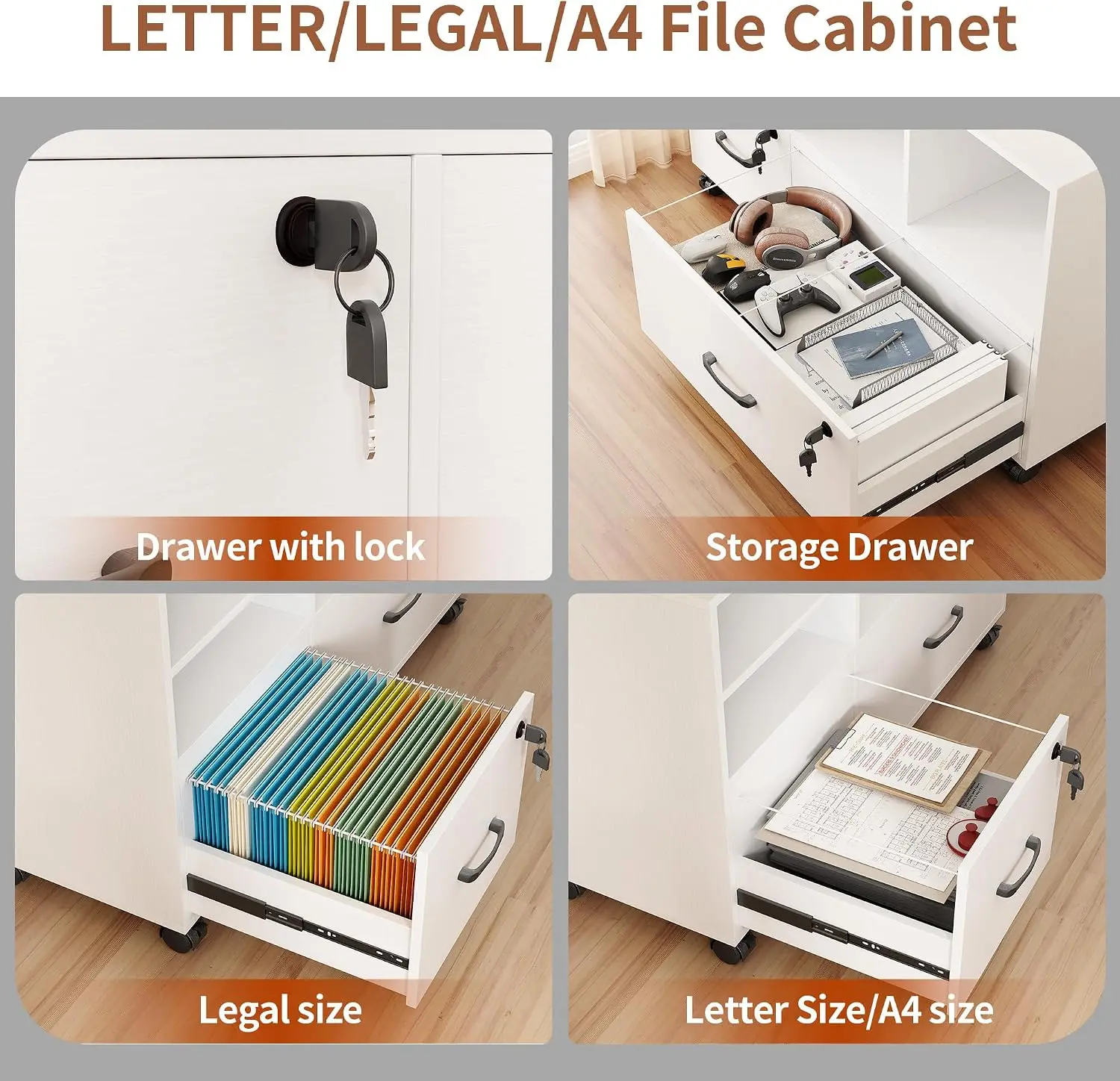 2 Drawer Mobile Lateral File C - File Cabinet Lateral recension och pris