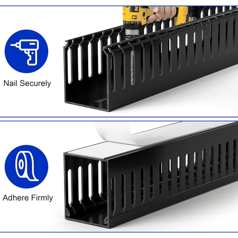 PVC Industrial Flame-retardant - Cable Tray Under Desk recension och pris
