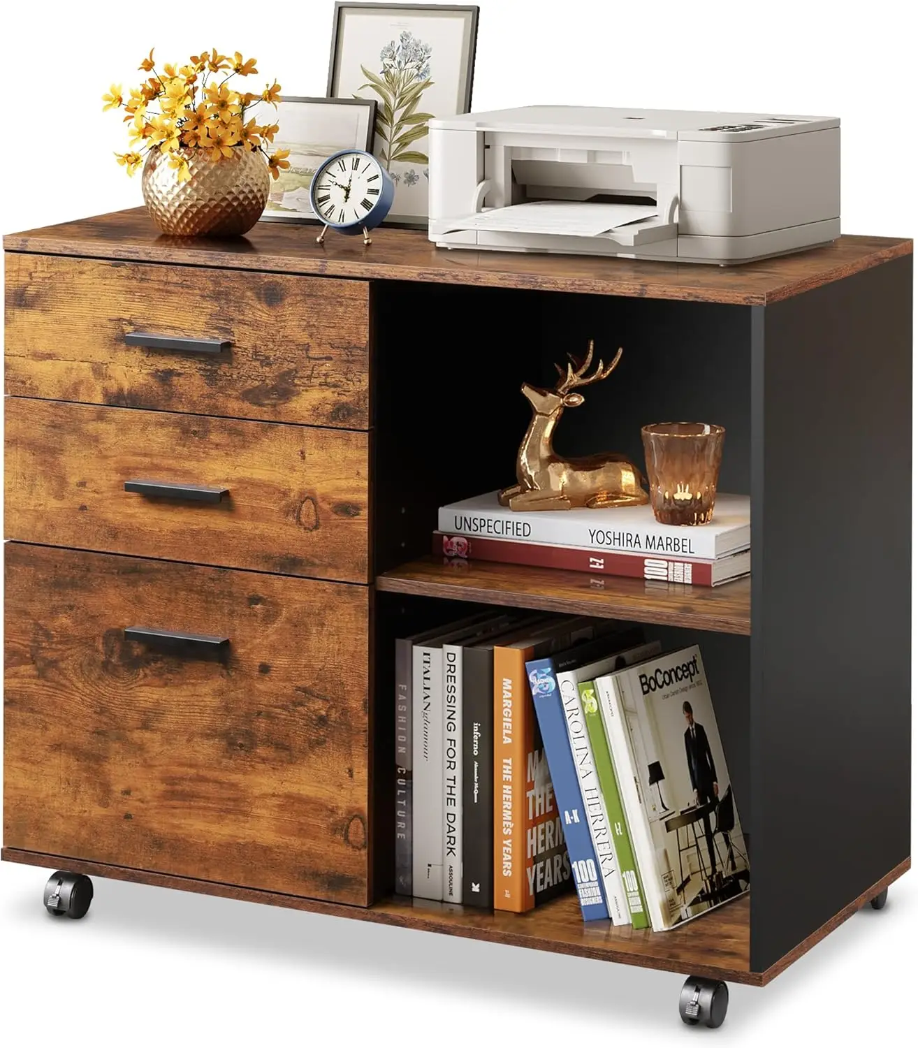 3-Drawer Mobile File Cabinet,  - File Cabinet Lateral recension och pris