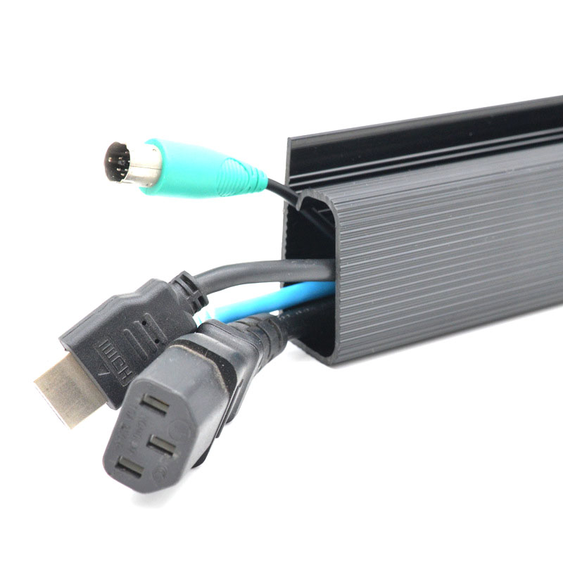 4 Colors Desk Cable Organizer  - Cable Tray Under Desk recension och pris