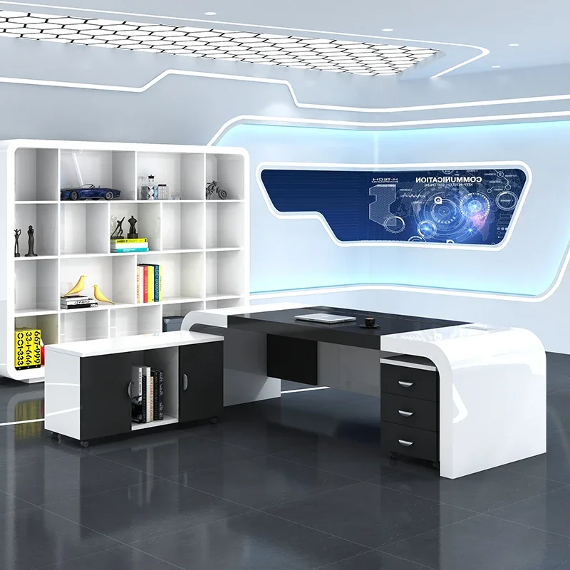 Office Desk Luxury Design Boss - File Cabinet Lateral recension och pris