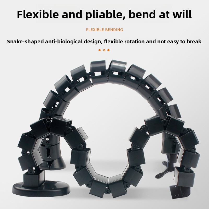 Wire Spine Cable Sleeve Under  - Cable Tray Under Desk recension och pris