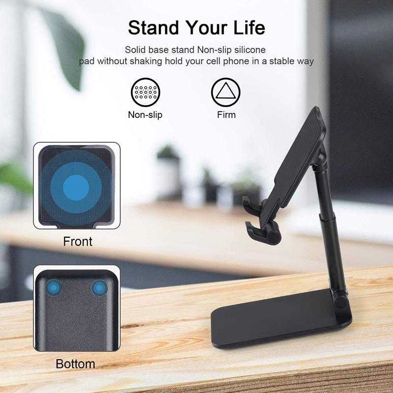 Desktop Phone Holder Stand Uni - Mobile Pedestal Cabinet recension och pris