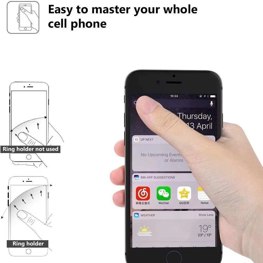 Finger Ring Mobile Phone Holde - Mobile Pedestal Cabinet recension och pris