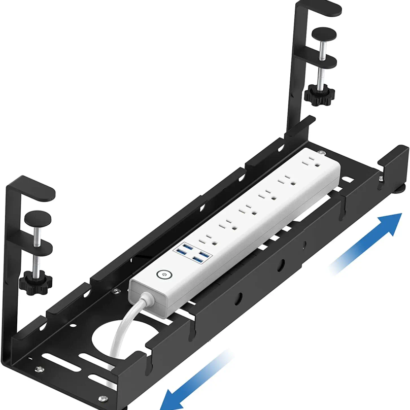 No Drilling Extendable Under D - Cable Tray Under Desk recension och pris
