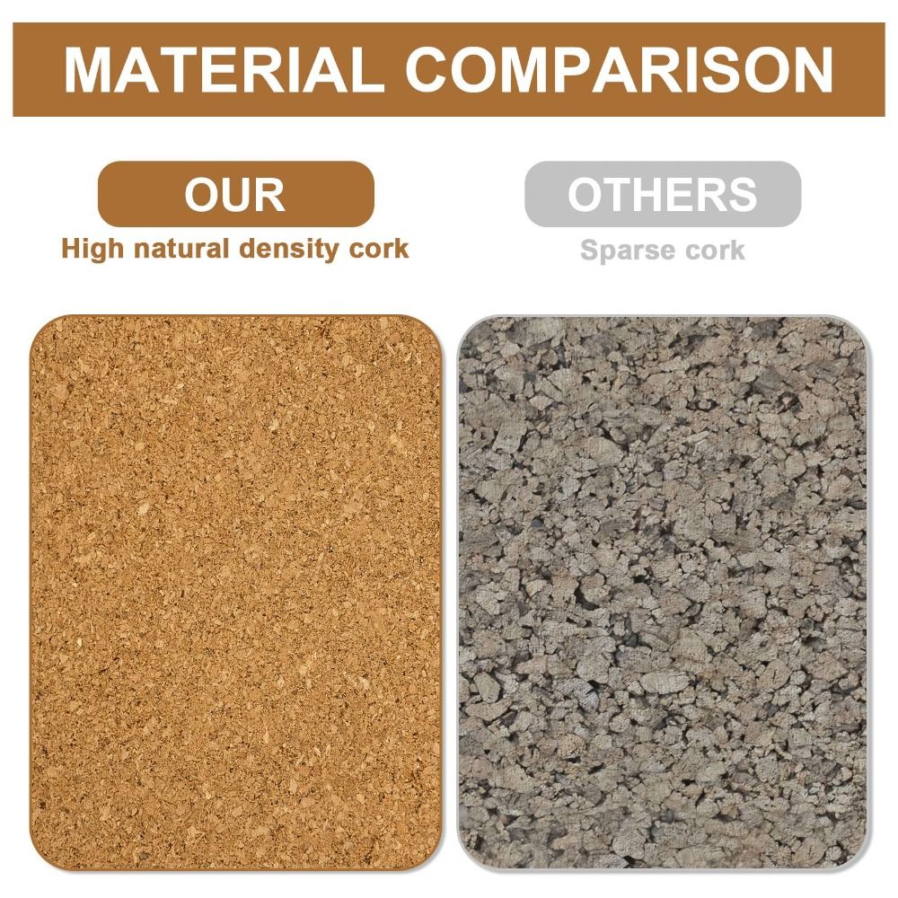 Cork Material Self Adhesive Co - Bulletin Board Cork recension och pris