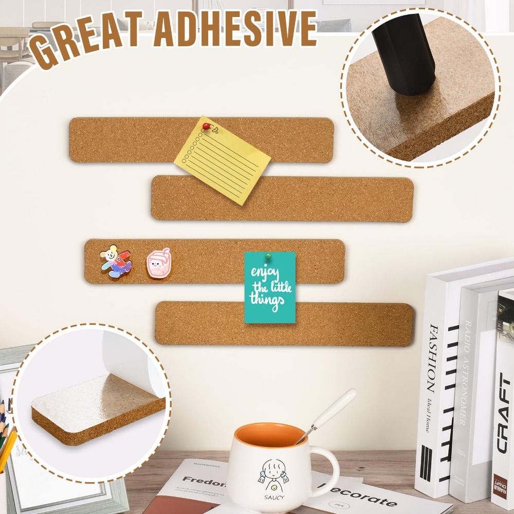 Cork Material Self Adhesive Co - Bulletin Board Cork recension och pris