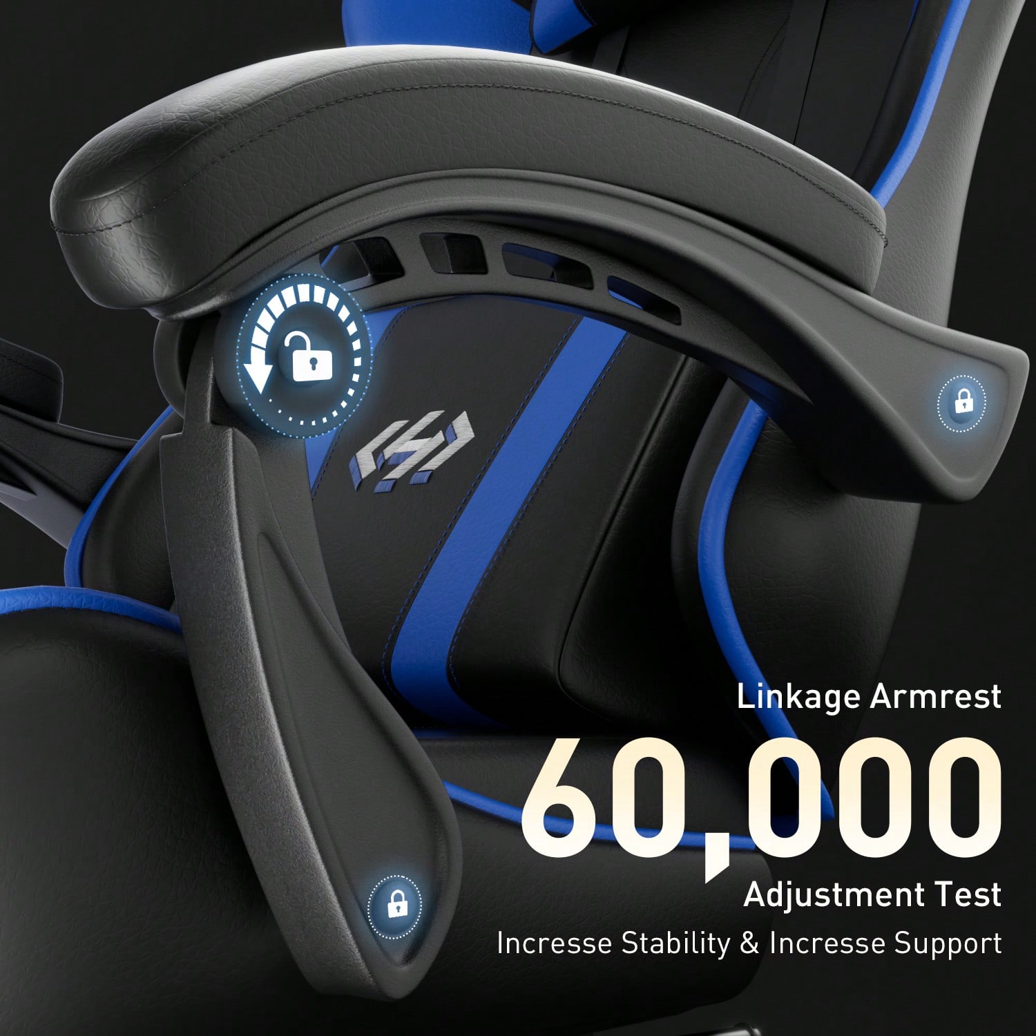 HLDIRECT Gaming Chair, Ergonom - Office Furniture Commercial recension och pris