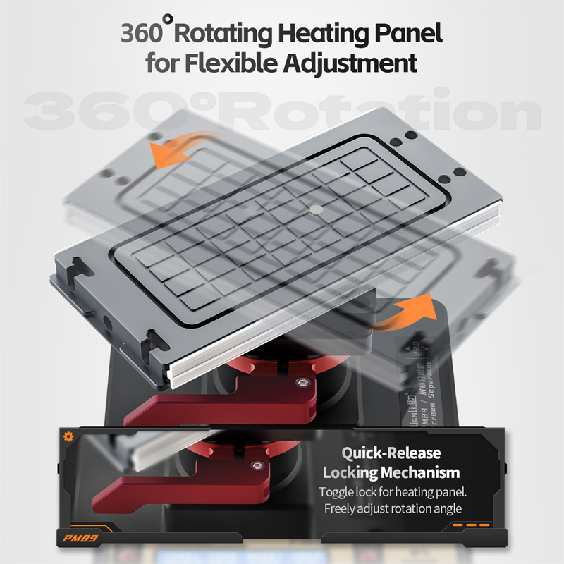 QianLi PM89 360° Rotating Heat - Partition Screen Divider recension och pris