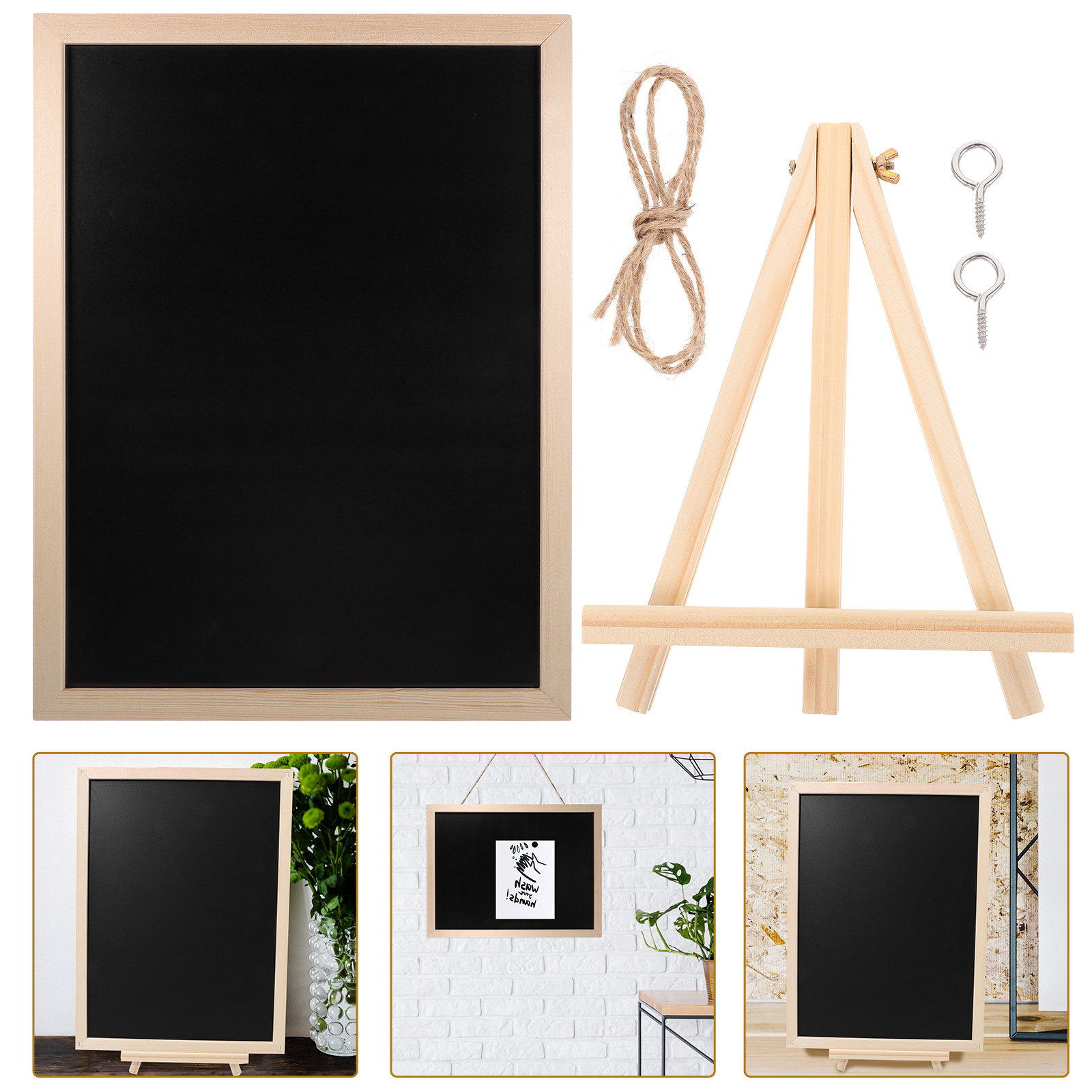 1Set Soft Cork Board Wood Mess - Bulletin Board Cork recension och pris