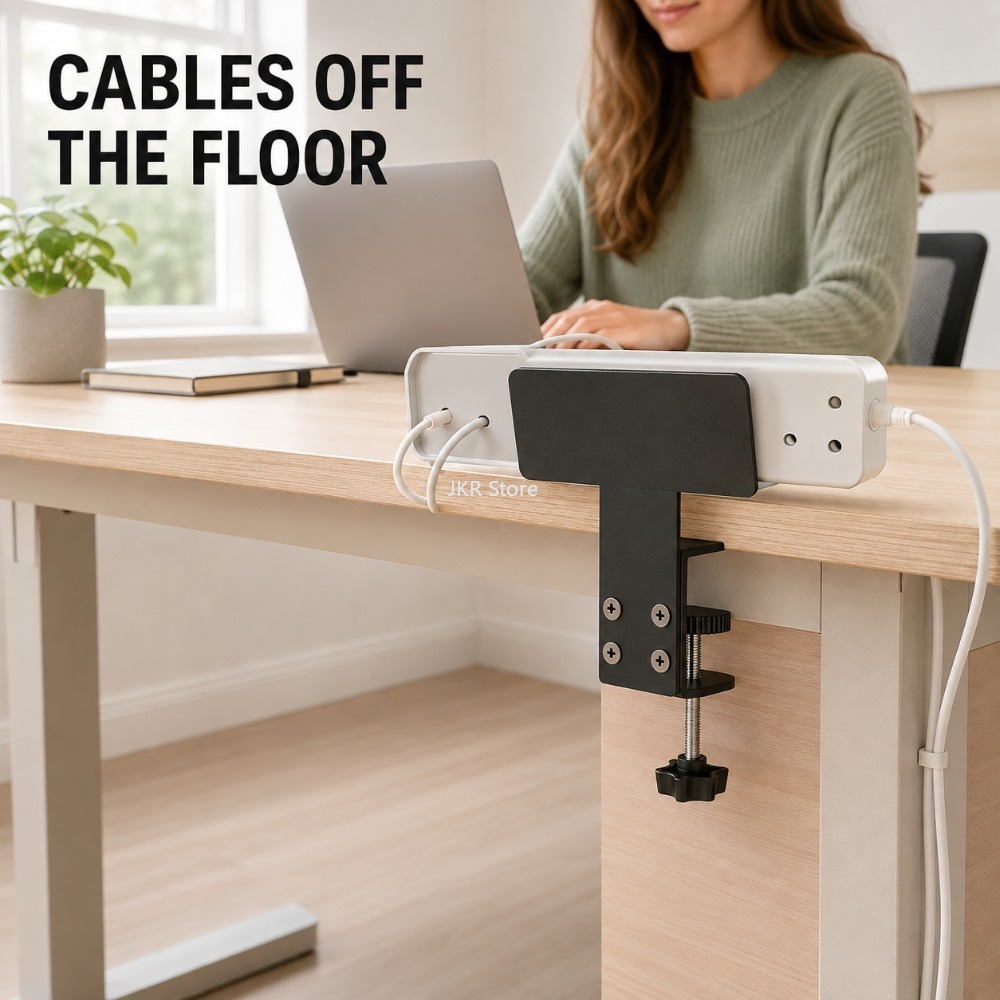 Under Desk Cable Organizer Tra - Cable Tray Under Desk recension och pris