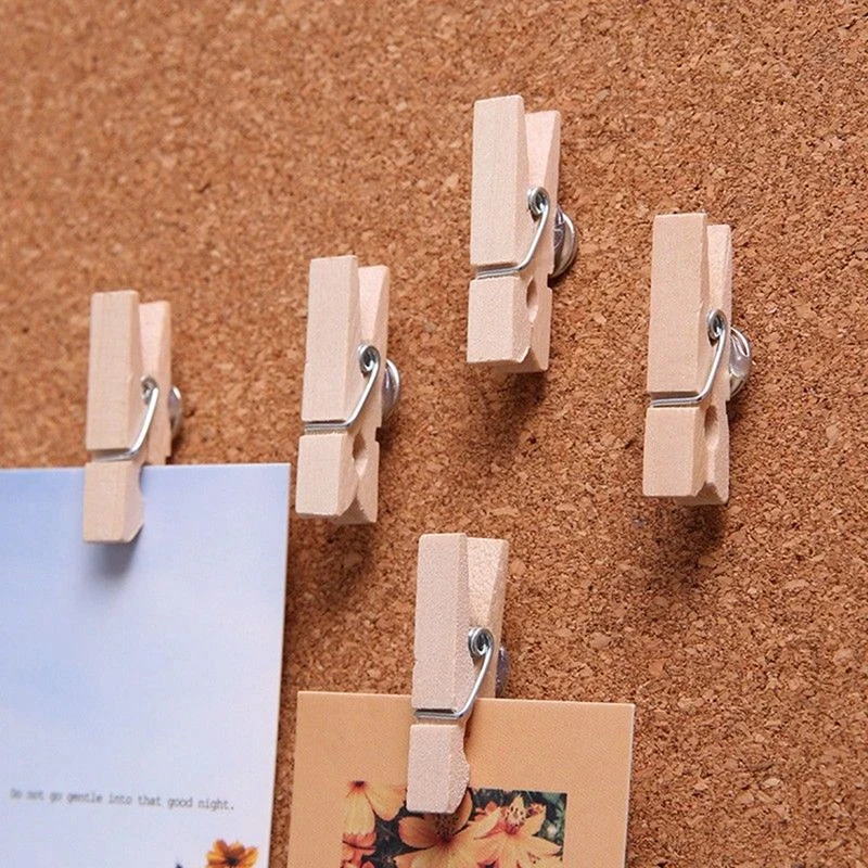 20Pcs/Box Clips Push Pin with  - Bulletin Board Cork recension och pris