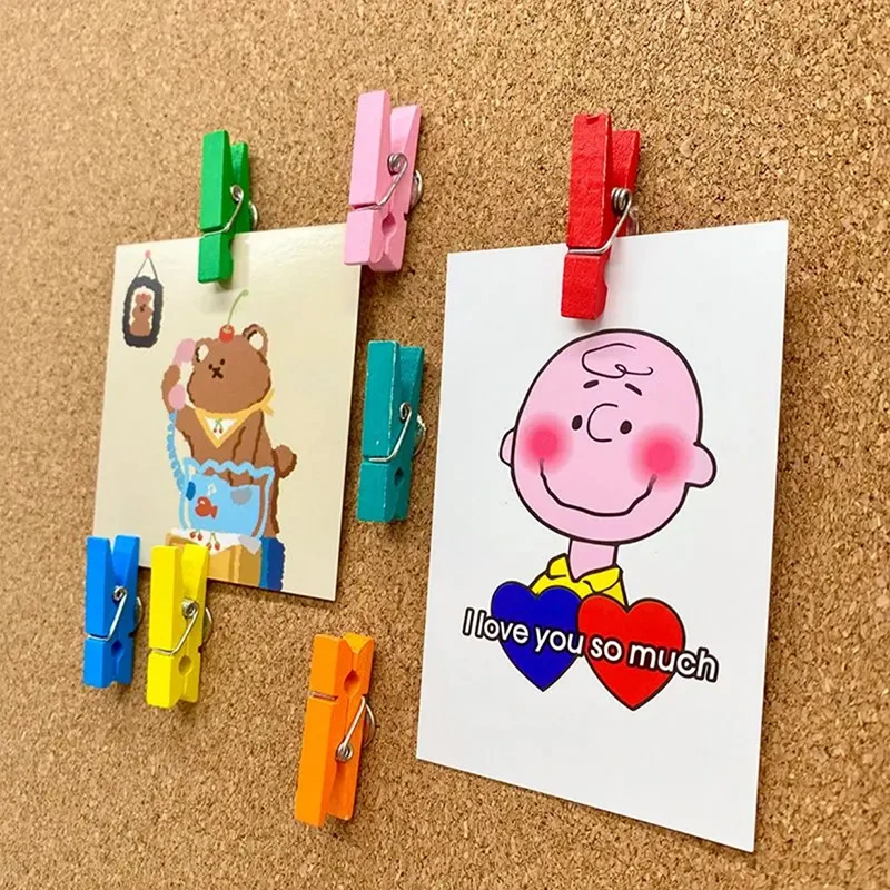 20Pcs/Box Clips Push Pin with  - Bulletin Board Cork recension och pris