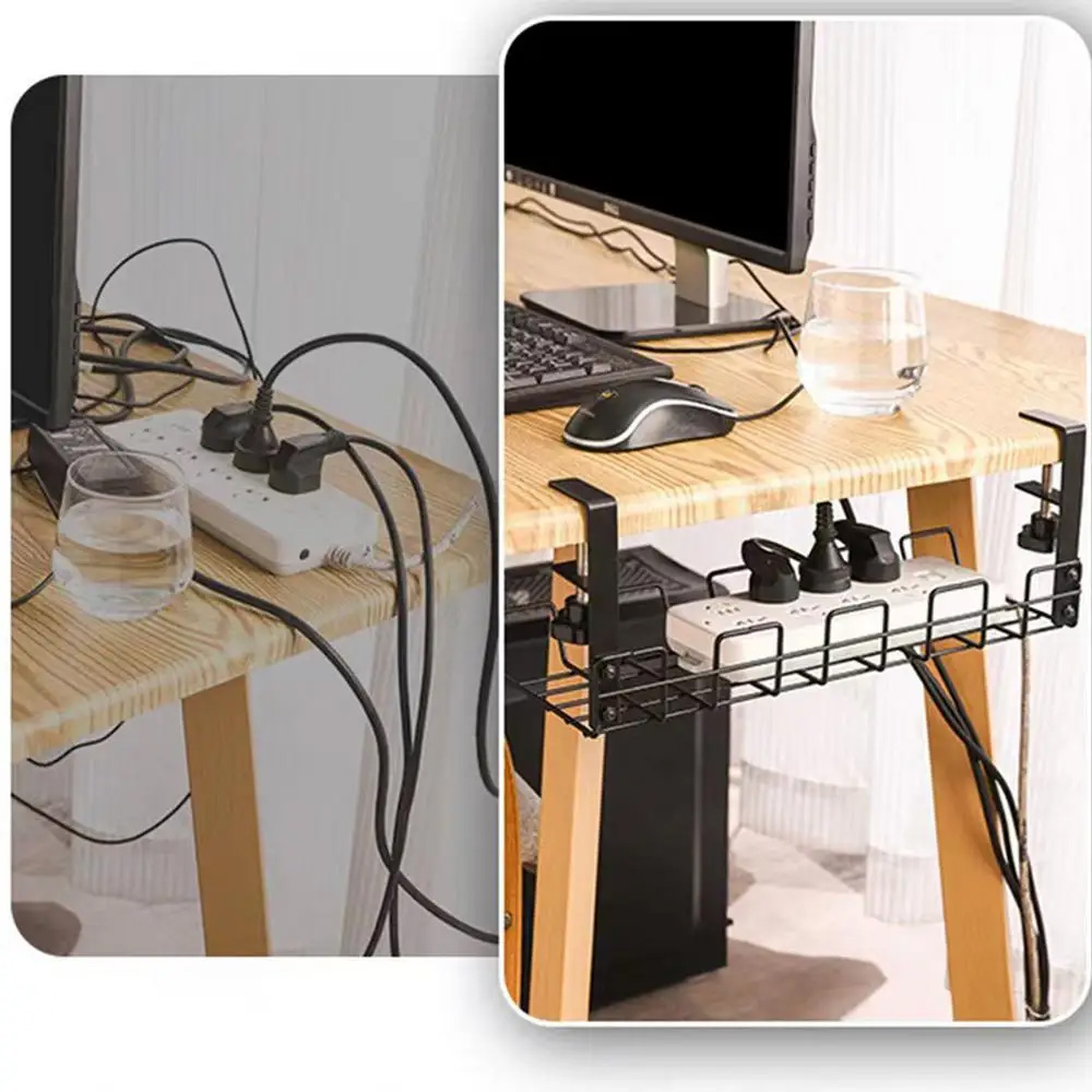 Cable Management Box Under Des - Cable Tray Under Desk recension och pris