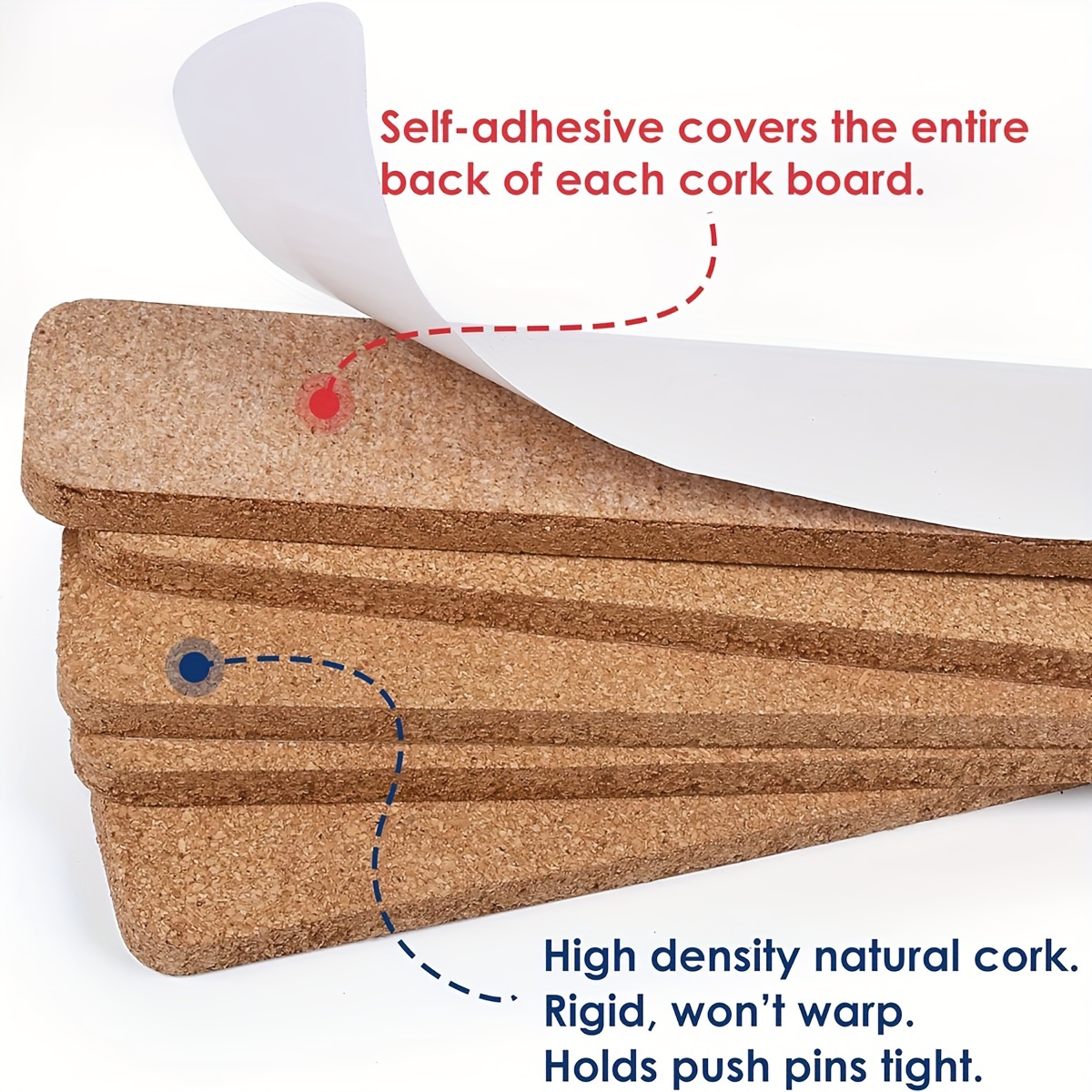 Long Cork Board Strips, Cork F - Bulletin Board Cork recension och pris