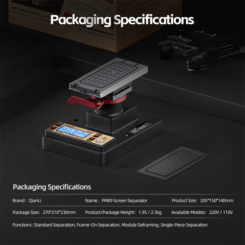 QIANLI PM89 LCD Screen Separat - Partition Screen Divider recension och pris