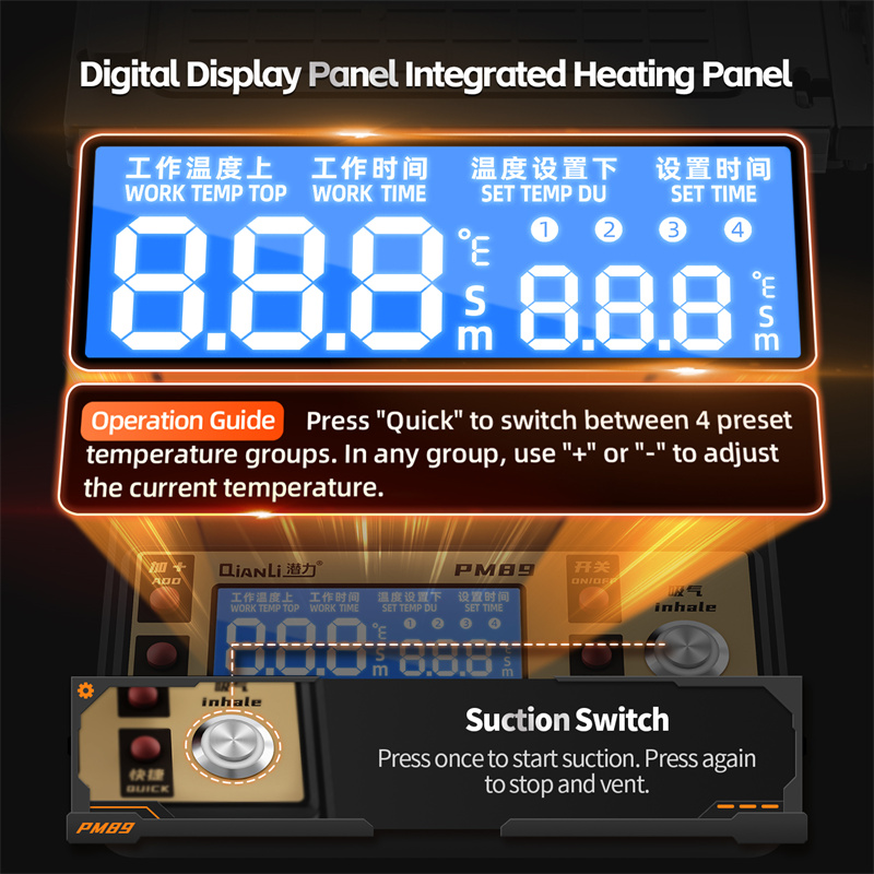QIANLI PM89 LCD Screen Separat - Partition Screen Divider recension och pris