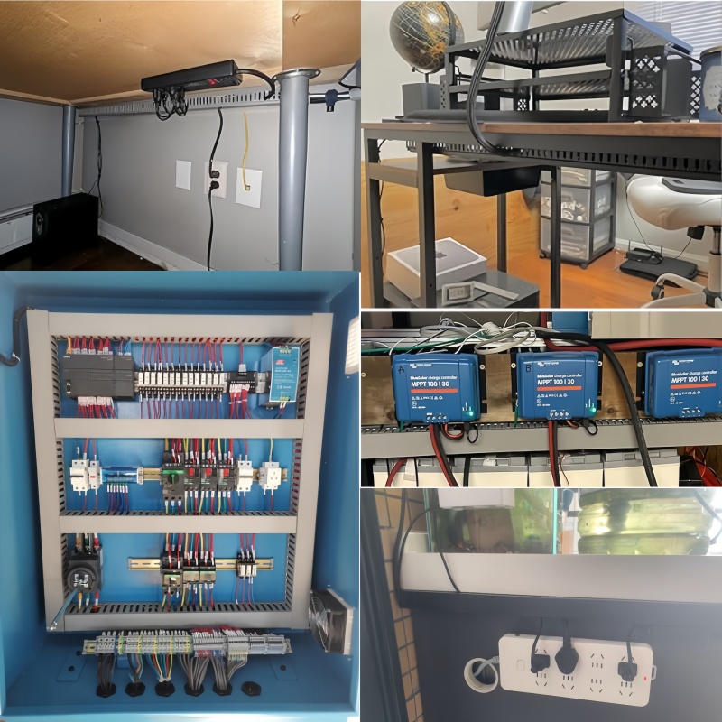 Flame retardant Cable Trunk PV - Cable Tray Under Desk recension och pris