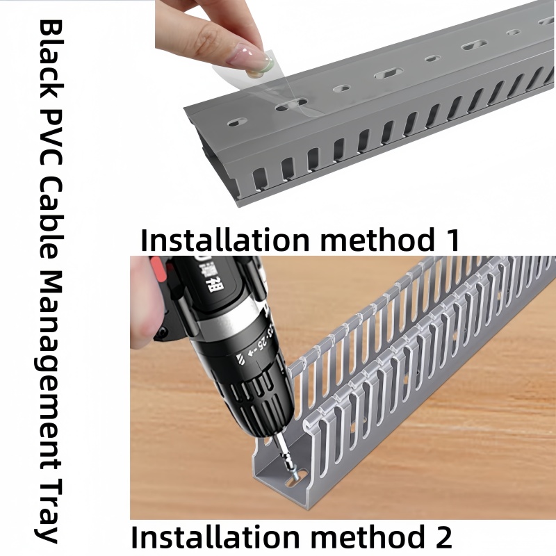 Flame retardant Cable Trunk PV - Cable Tray Under Desk recension och pris